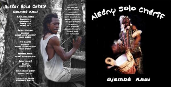 Jaquette Album Alseny Solo Cherif